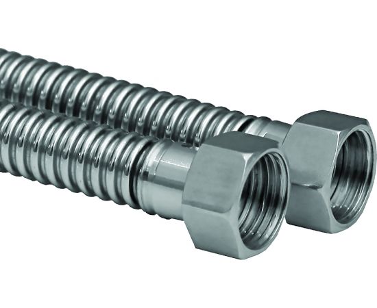 Сильфонная подводка для газа 3/4" вн-вн 300см AQ7041/158007