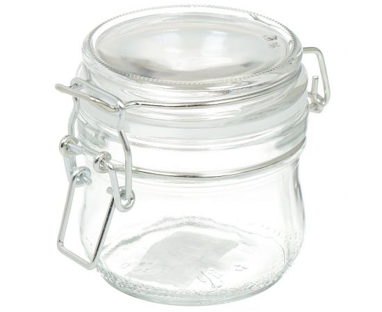 Банка для сыпучих продуктов, стекло, 0.25 л, с крышкой, JAR250 304193