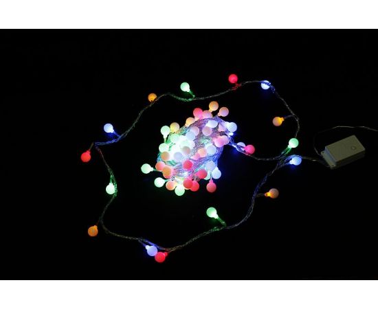 Гирлянда светод. А-002 MIX 100LED 10м с контроллером с шар.