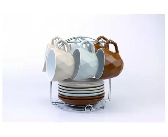 Чайный набор 12 предметов на подставке 971-6MS