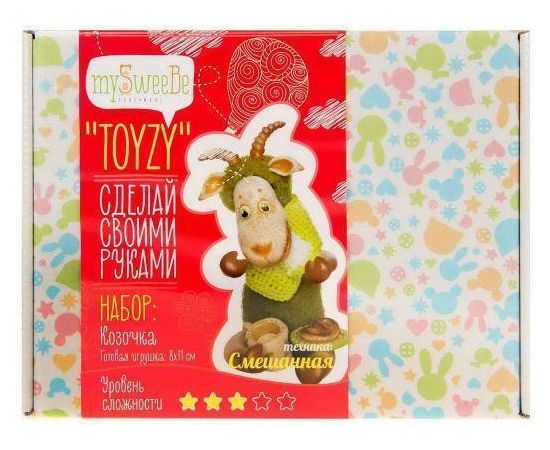 TOYZY TZ-М001 Набор д/вязания и валяния Козочка