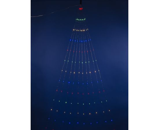 Гирлянда светодиод. Лучи росы 2м 10нит. 200св. ULD-E0200-200/STA MULTI IP44  UL-00007284