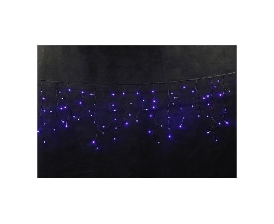 Гирлянда светод. А-020 BL 140LED 3*0.6м Бахрома черный провод влагозащ. морозостойк