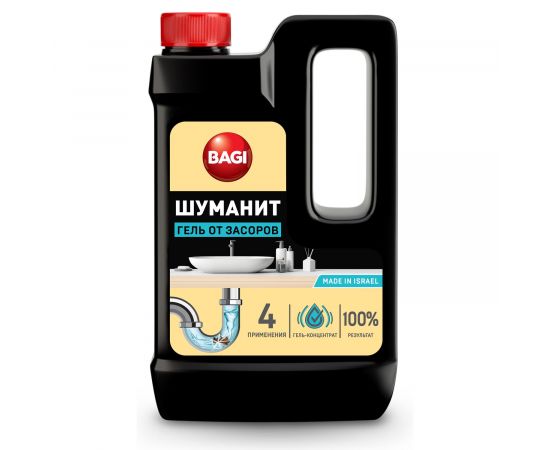 Bagi Шуманит гель от засоров 450мл