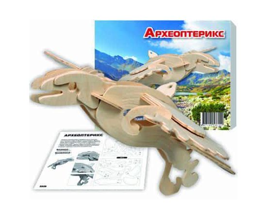 Деревянные 3D пазлы-конструктор АРХЕОПТЕРИКС Е026