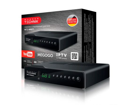 Цифровой телевизионный приемник Wunder technik WT2-M6811
