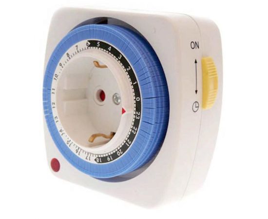 Розетка с таймером BND-50/G5А механ.на 24 чса Camelion 02522