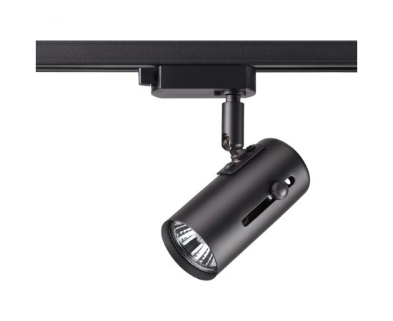 370412 NT19 100 Свет-к Трековый черный GU10 50Вт IP20