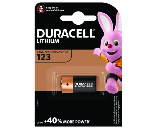 Элемент питания CR123 Duracell Ultra