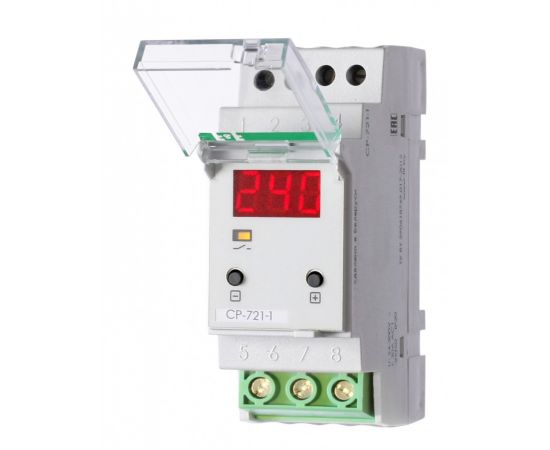 Реле напряжения СР-721-1 63А 50-450В F&F ЕА04.009.013  536264