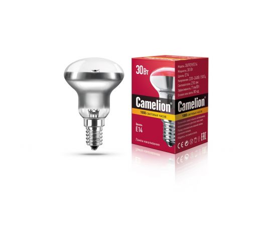Лампа зеркальная R39 30W E14 Camelion