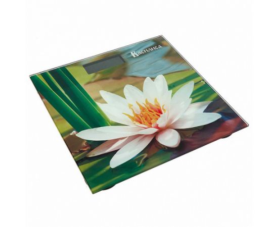 Весы напольные электронные ВАСИЛИСА ВА-4011  "Кувшинка"