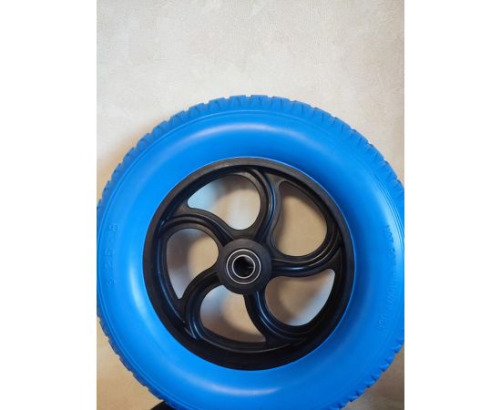 Колесо 3.00 * 8  F20 полиуретановое  С ЛИТЫМ ДИСКОМ