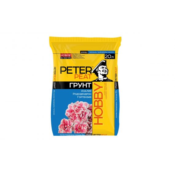 Грунт PETER PEAT ХОББИ Азалия Рододендрон Гортензия 20л   Х-10-20