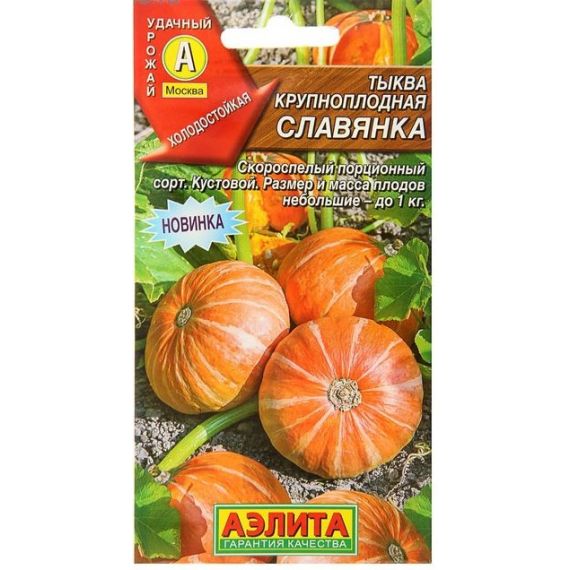 Семена АЭЛИТА Тыква Славянка 1г