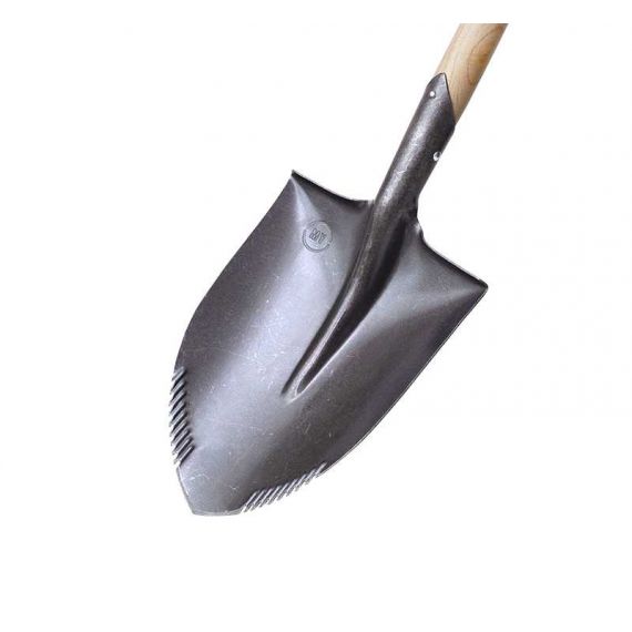 Лопата штыковая КОРНЕРЕЗ Фарком МК с черенком, изображение 2