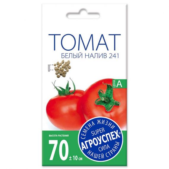 Семена Агроуспех Томат Белый налив 241 0,3г