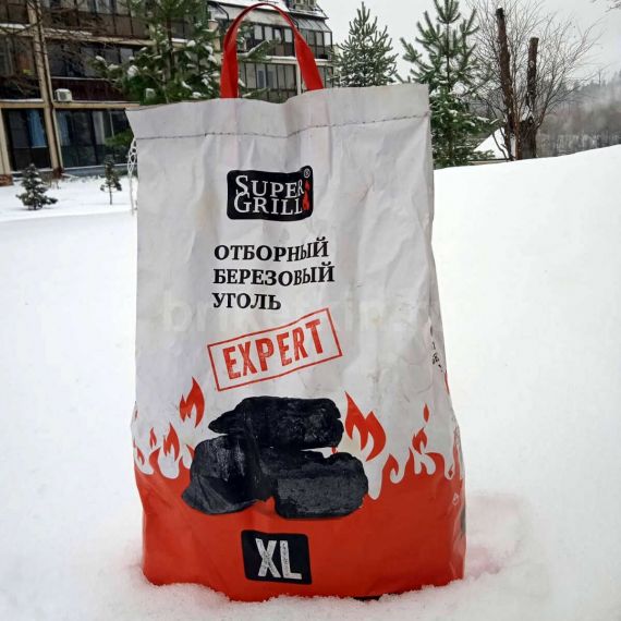 Уголь березовый отборный SuperGril 8кг