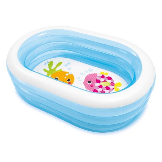 Бассейн 163*107 Морские друзья INTEX 57482