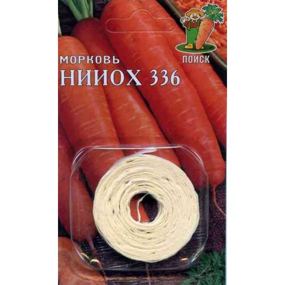 Семена ПОИСК МОРКОВЬ Нииох 336  Лента 212964