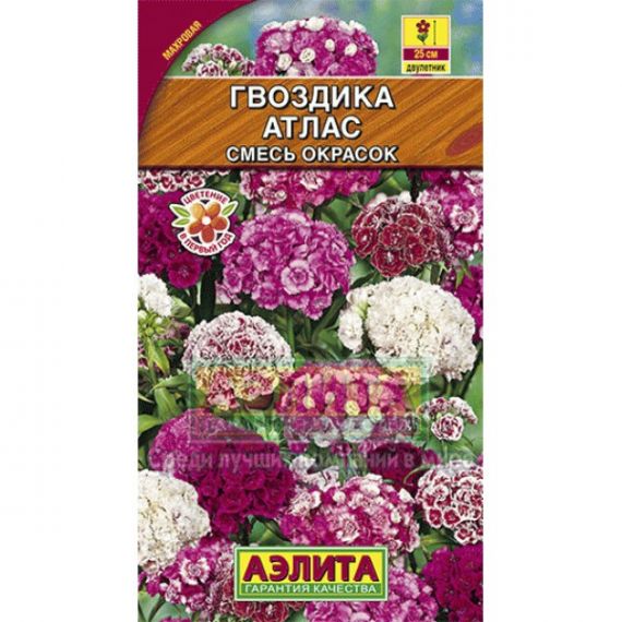 Семена АЭЛИТА Гвоздика Атлас турецкая