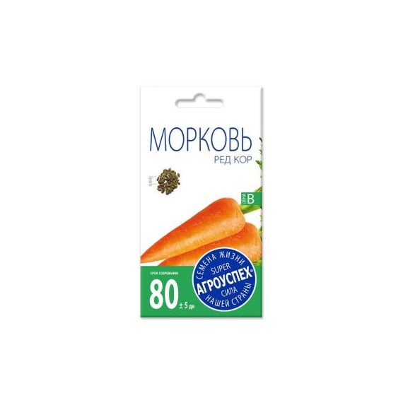 Семена АГРОУСПЕХ МОРКОВЬ Ред Кор 2г   212042