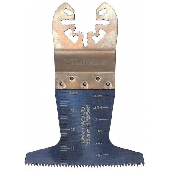 Полотно пильное погружное по древесине Hilberg CrV 65*40*18TPI HR6648