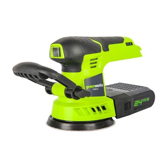 Шлифовальная аккумуляторная машина Greenworks G24ROS без АКБ и ЗУ 3100107