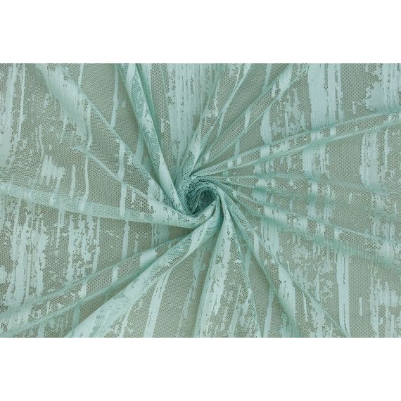 Тюль ДОЖДЬ 500*260 с утяжелителем мятный, изображение 3