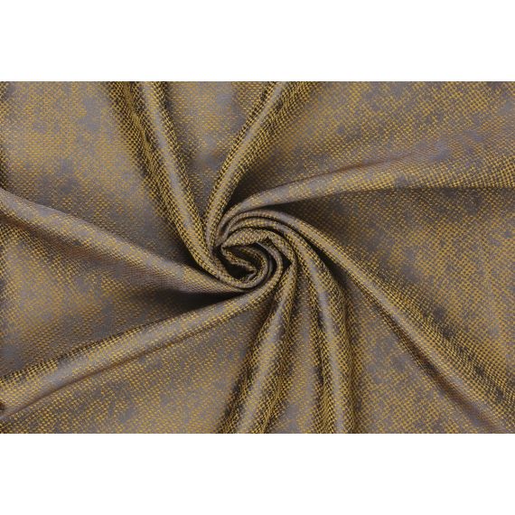 Портьера МАТРИЦА 150*260 горчичный, изображение 3