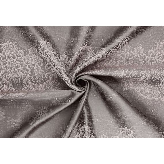 Портьера АМЕЛИЯ 180*260 серо-розовый, изображение 2