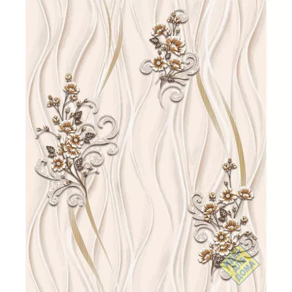 Обои винил 0336-51 Нежность песочный, изображение 3