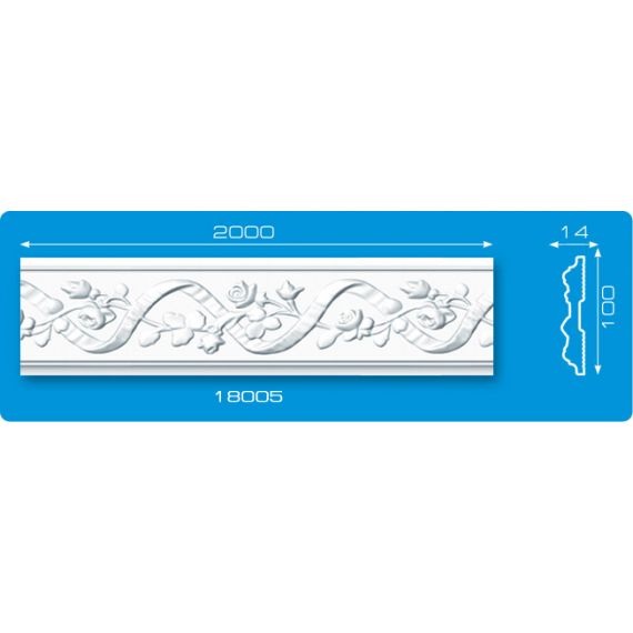 Молдинг ФОРМАТ 2,0м  18005