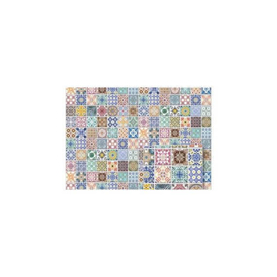 Обои винил 451311 W Ambiente Плитка мелк.малах. 0,53*10