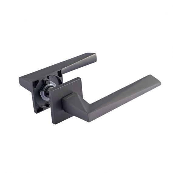 Ручка дверная Slim 133к графит 18630