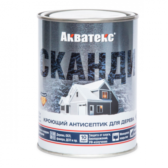 Акватекс-Сканди Слоновая кость 0,75л   62596