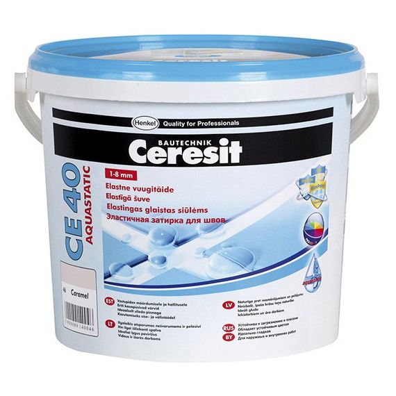 Затирка CERESIT №07 СЕРАЯ ведро 2кг  16377/42260/ 1046818