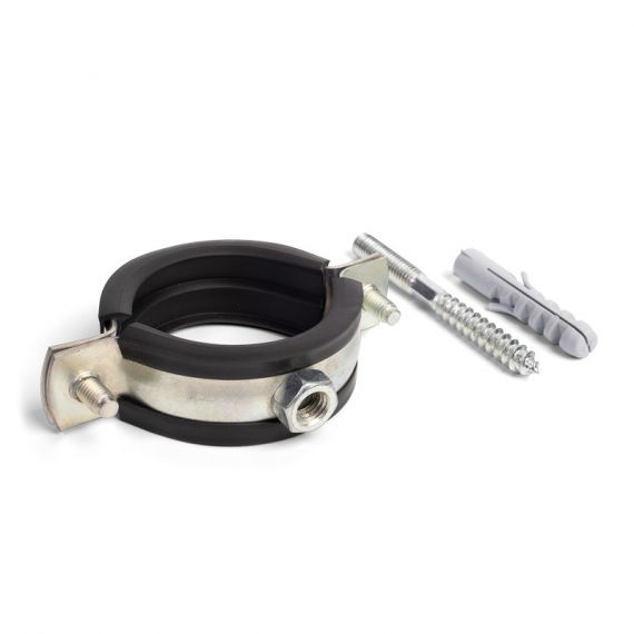 Хомут трубный комплект 2"/ 59-66мм М8 (HUMALT)  007040106