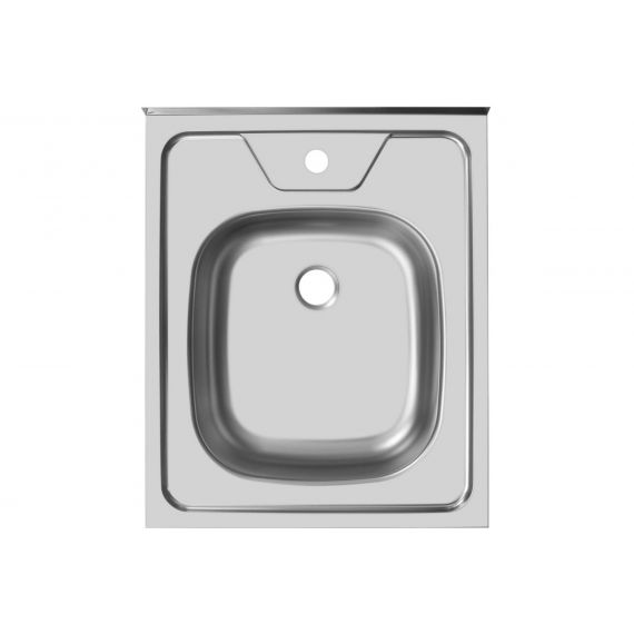 Мойка нержавеющая накладная AISI 430 500х600мм   023-3337