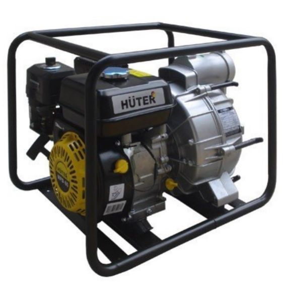Мотопомпа HUTER МРD-80 Нн30м, 900л/м,8м. грязная 70/11/4