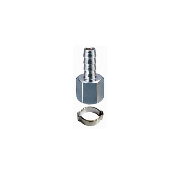 FUBAG Переходник FUBAG 1/4"F на елочку 6мм с обжимным кольцом 6х11мм 180250
