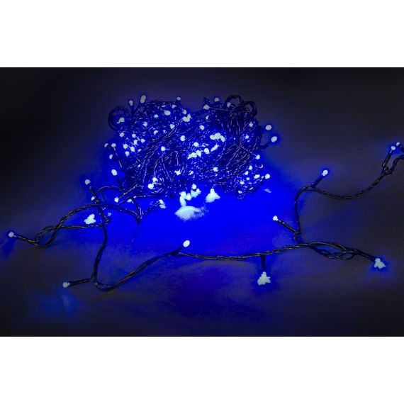 Гирлянда светод. А-244 BLUE 200LED 18м влагозащ.