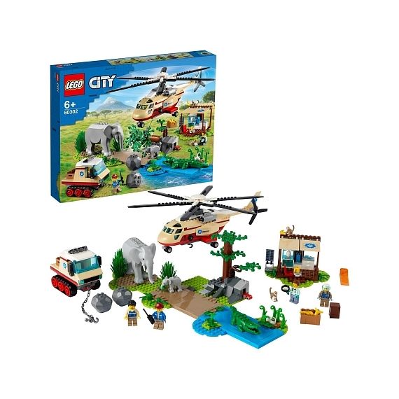 Конструктор Lego City Wildlife Операция по спасению зверей