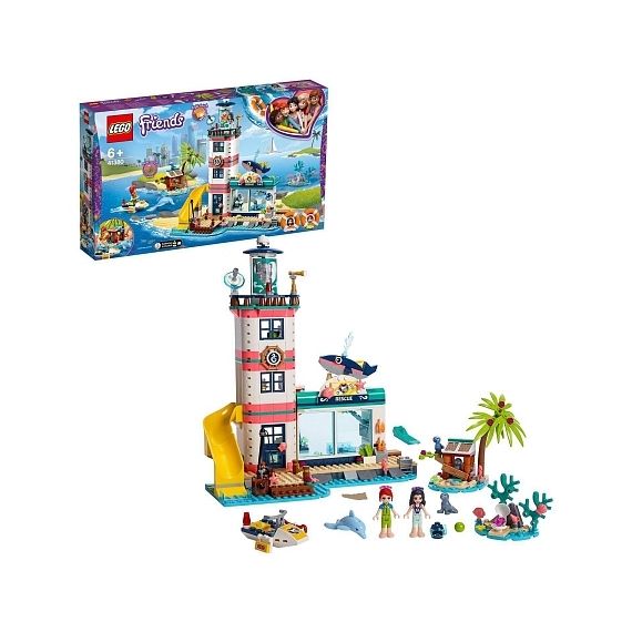 Конструктор Lego "Спасательный центр на маяке"