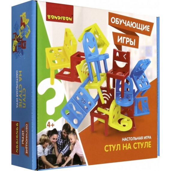 Настольная игра Bondibon "Стул на стуле"