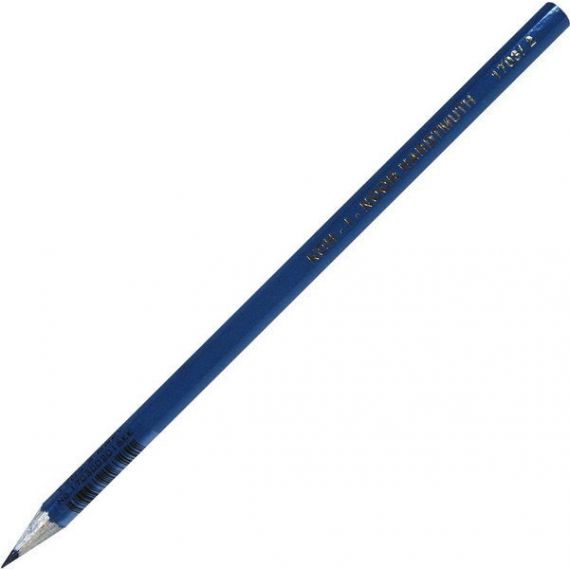 Карандаш чёрнографитный Koh-I-Noor HB 1703 ALPHA, голубой корпус  2334237