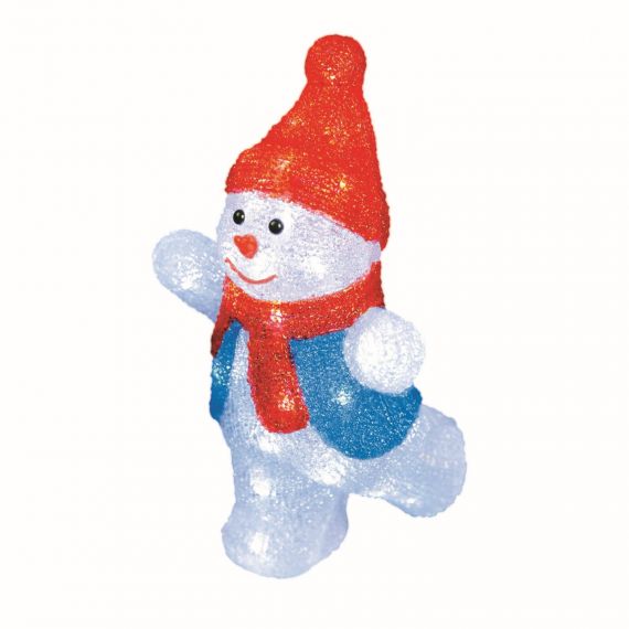 Фигура светод. Снеговик-2 22*17*34см 40св. ULD-M2234-040/STA WHITE IP20  UL-00011030