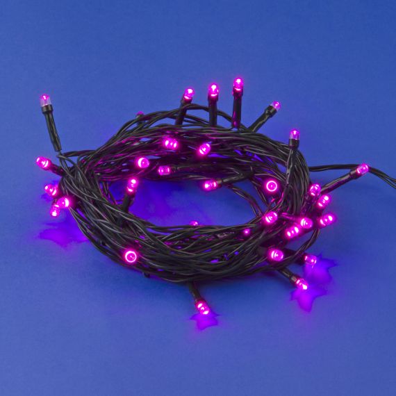 Гирлянда светодиод. 5м 50св. ULD-S0500-050/DGA PINK IP20  UL-00007306