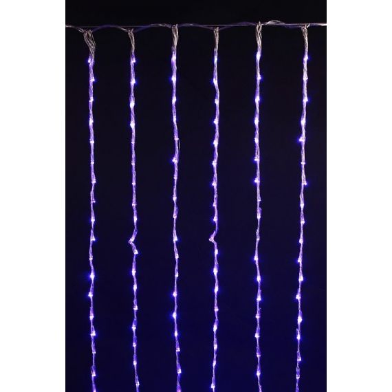 Гирлянда светод. А-039 WT водопад занавес 1,5*2,8 LED влагозащ.