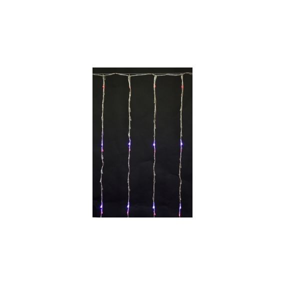 Гирлянда светод. А-039 MIX водопад занавес 1,5*2,8 LED влагозащ.